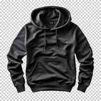 Kostenlose PSD psd schwarzes hoodie-modell