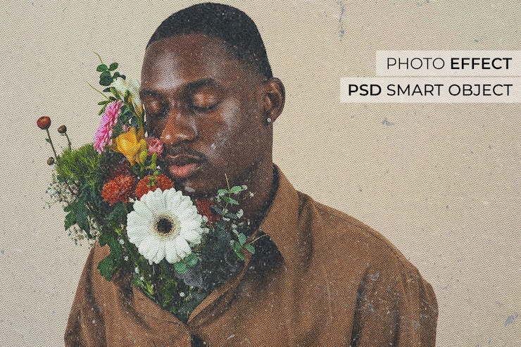 Kostenlose PSD retro-druckdesign