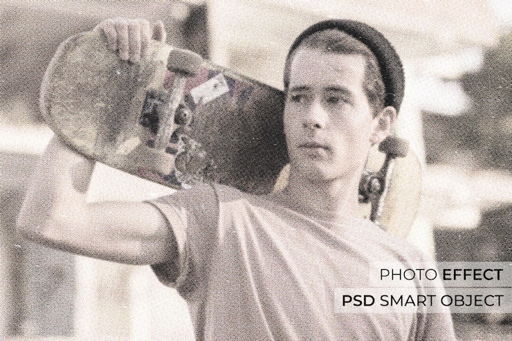 Kostenlose PSD retro-druckdesign