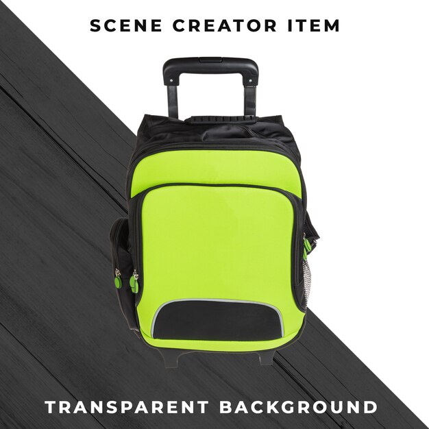 Rucksack Objekt transparent PSD