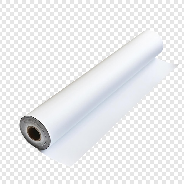 Rullendes Weißpapier Eine leere Leinwand für die Kreativität