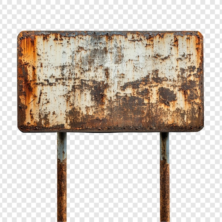 Kostenlose PSD rustierendes altes metallzeichen leer vintage grunge verwitterte textur hintergrund eisenoberfläche alter korrosion korrosion oxidierte patina retro rustikal schabby texturierte antike