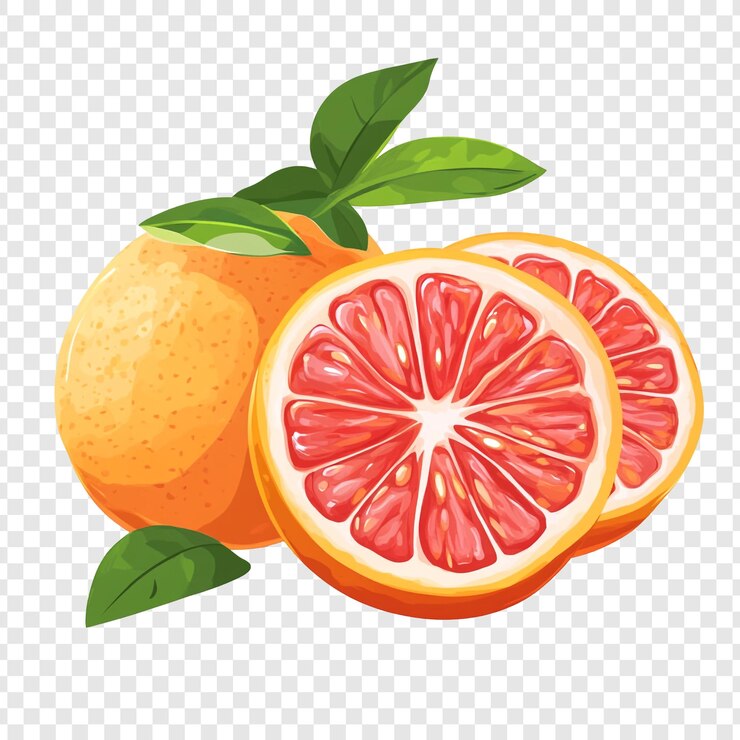 Kostenlose PSD saftige grapefruit-freude ein lebendiges stillleben aus frischen zitrusfrüchten