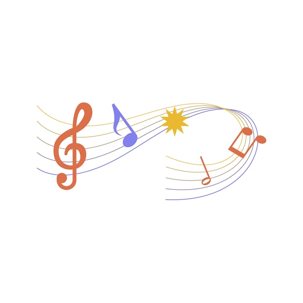 Sammlung von Musiknoten