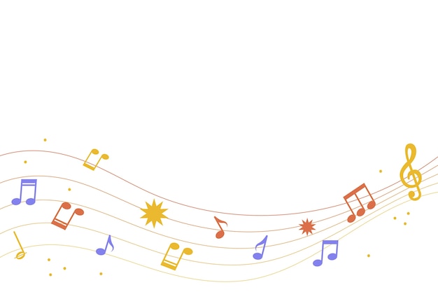 Sammlung von Musiknoten