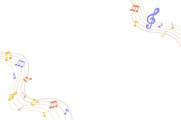 Sammlung von Musiknoten