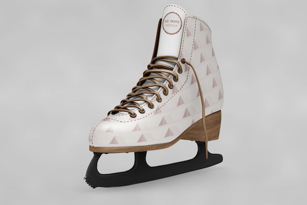 Schlittschuhe Schuhe Mockup