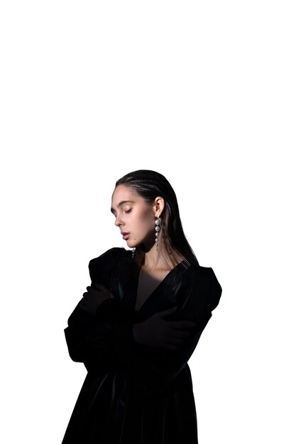 Schöne Stücke Frau modelliert