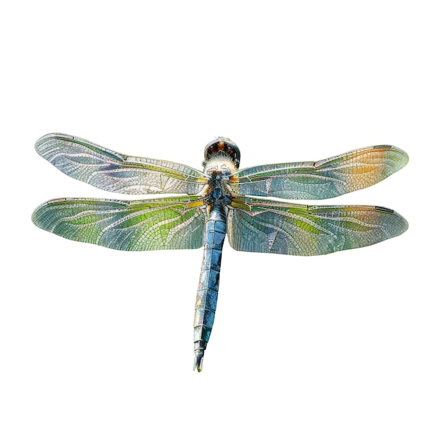 Sicht auf die Libelle