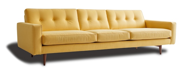 Sicht auf Sofa für Innenarchitektur