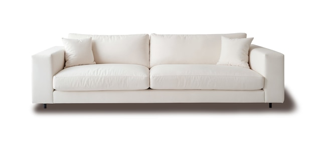 Sicht auf Sofa für Innenarchitektur