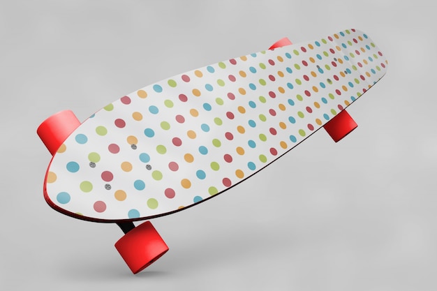 Kostenlose PSD skateboard-modell