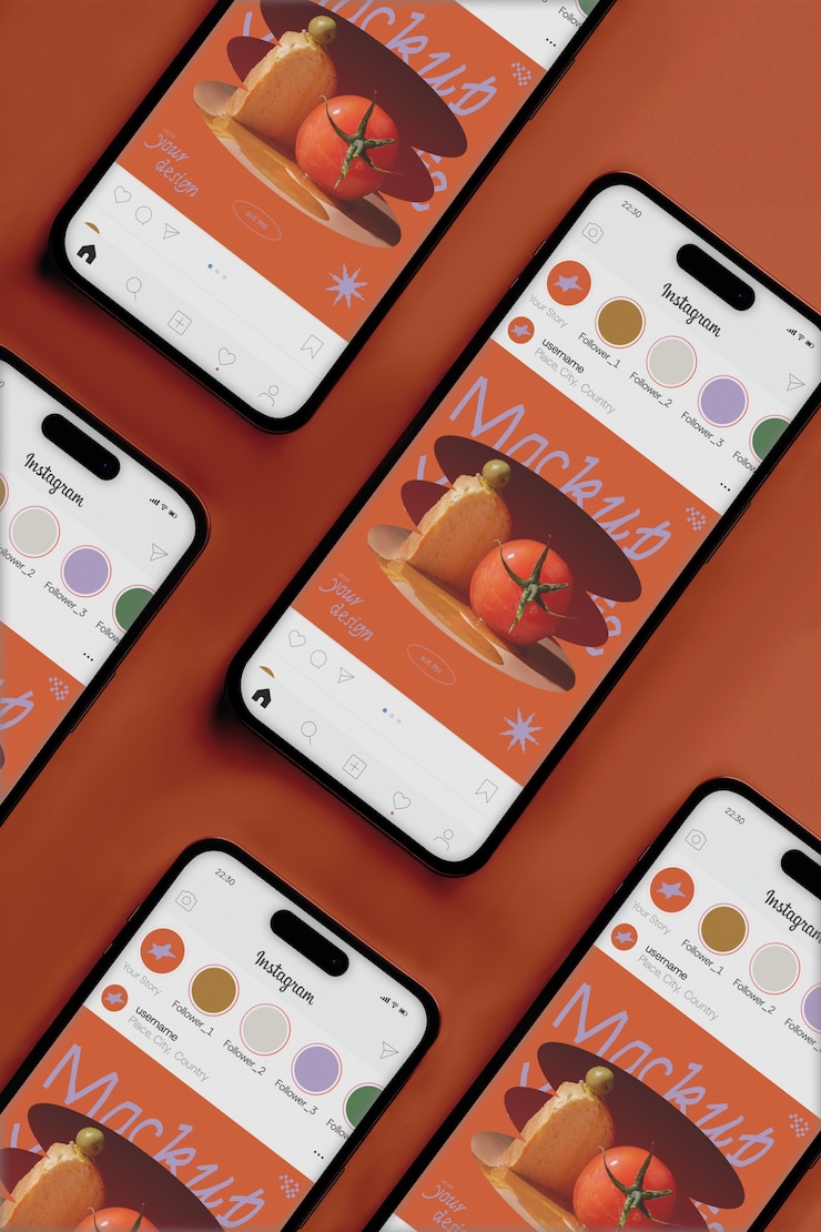 Kostenlose PSD smartphone im studio-mockup