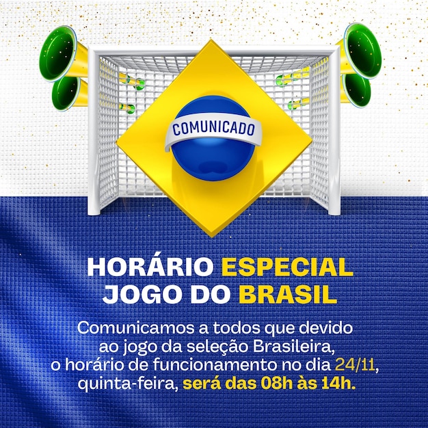 Kostenlose PSD social-media-feed world cup special time brasilien-spiele