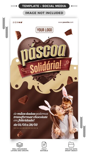 Social Media Stories Ostersolidarität für Spenden