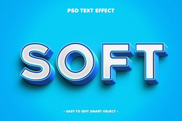 Kostenlose PSD softtext-effekt