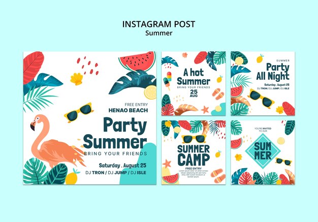 Sommerfest instagram beiträge