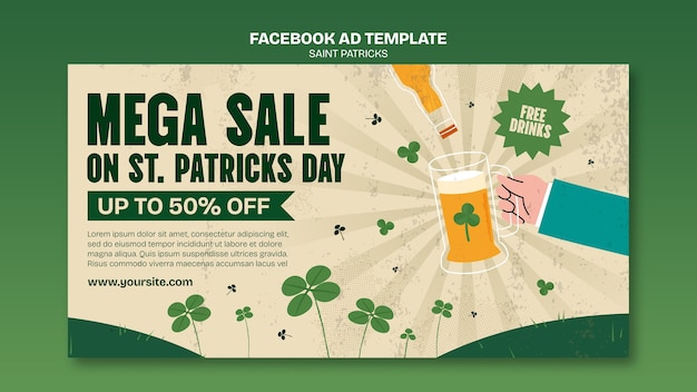 St. patrick's day vorlage design