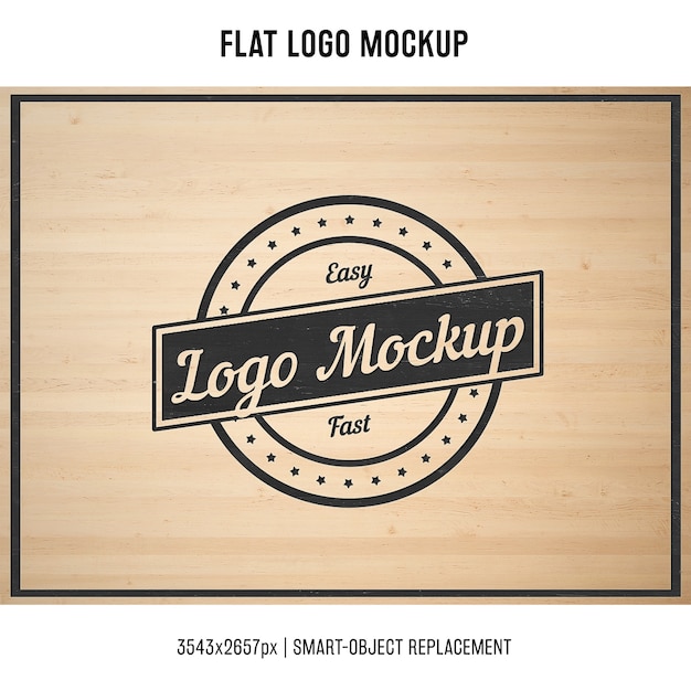 Stamped Logo Mock up