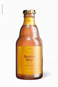 Stubby bierflaschenmodell