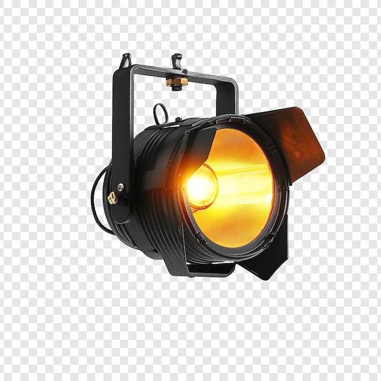 Kostenlose PSD studio spotlight professionelle bühnenbeleuchtungsgeräte