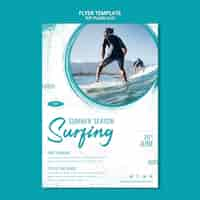 Kostenlose PSD sup-poster-template-design