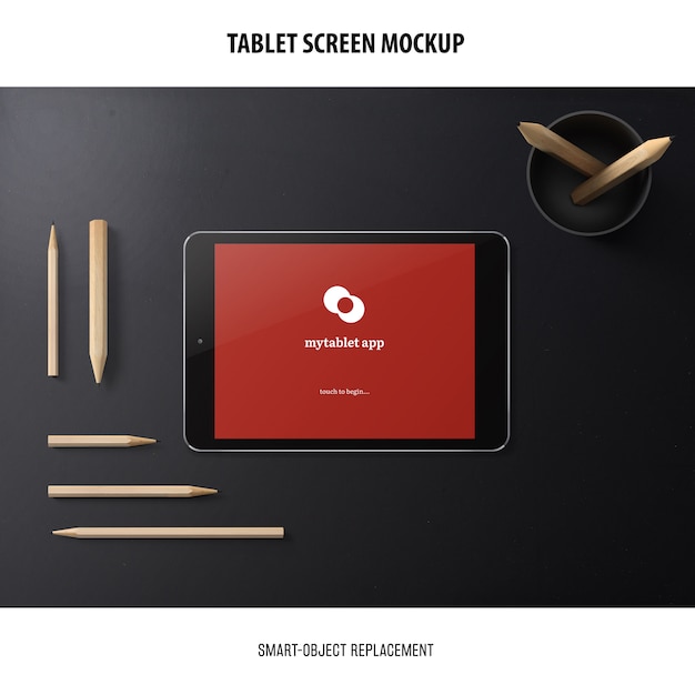 Tablet Screen Mockup