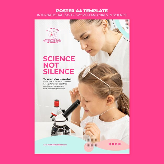 Tag der Frauen und Mädchen im Wissenschaftsflyer