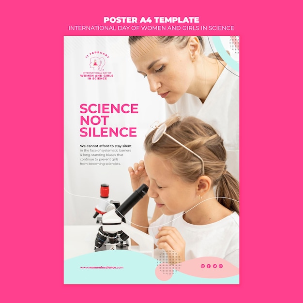 Tag der Frauen und Mädchen im Wissenschaftsflyer