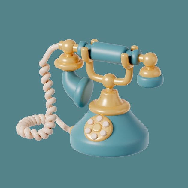 Kostenlose PSD telefonsymbol des historischen museums