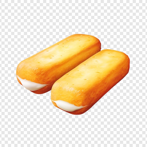 Twinkie isoliert auf transparentem hintergrund