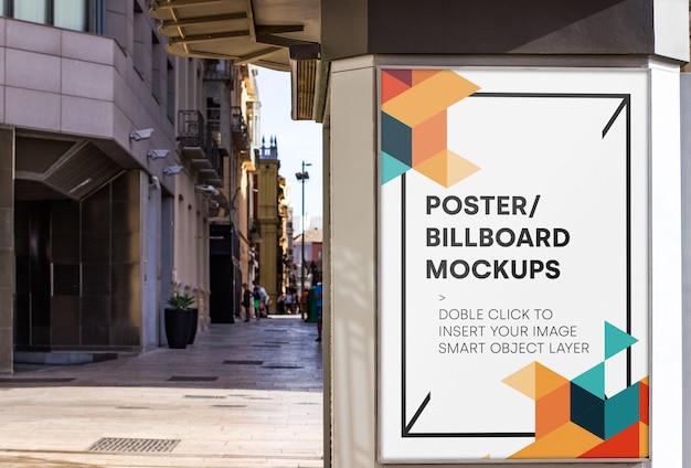 Urban billboard-modell