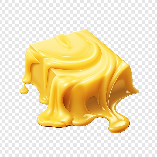 Velveeta isoliert auf durchsichtigem hintergrund