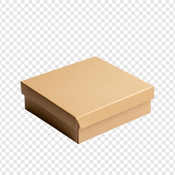 Kostenlose PSD versand- und lagerungslösung für kraft-kartonboxen