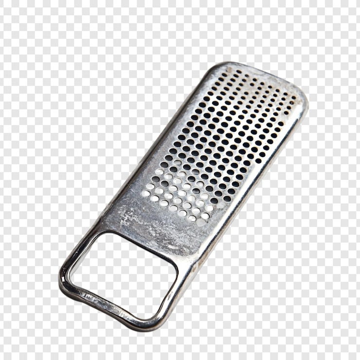 Kostenlose PSD vintage-metallgrater ein küchen-essential