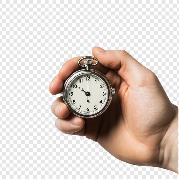 Vintage Taschenuhr in der Hand Ein zeitloser Klassiker