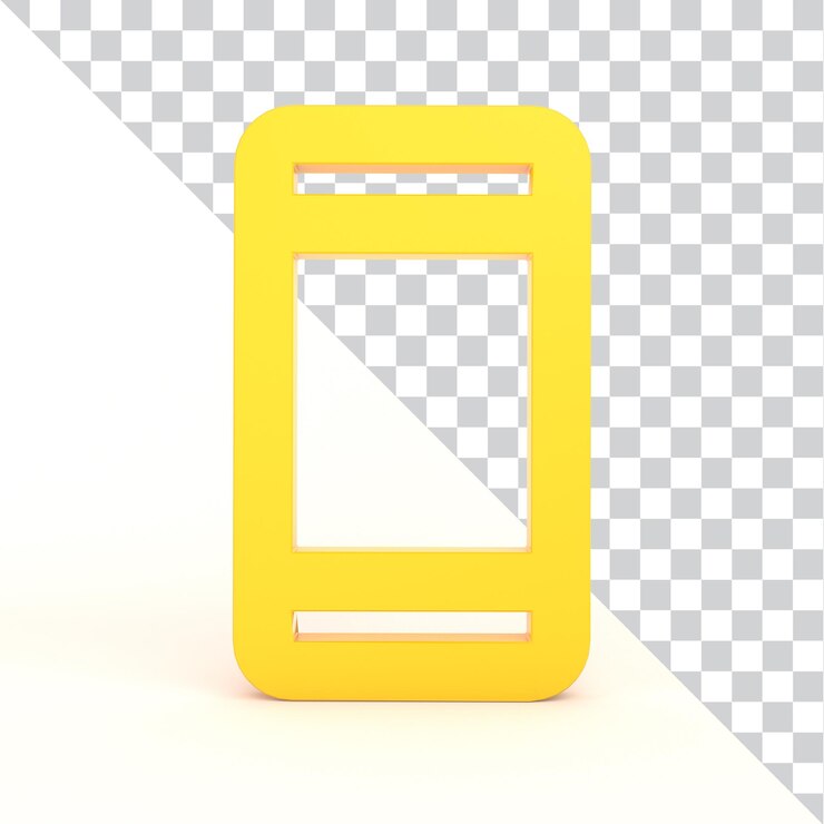 Kostenlose PSD vorderseite des smartphone-symbols