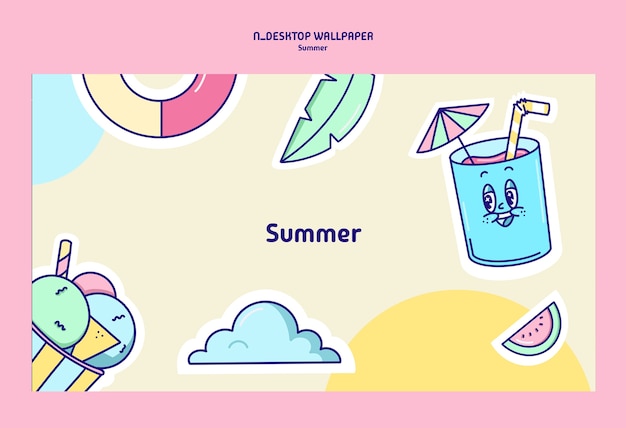 Vorlage für Sommerfeiern