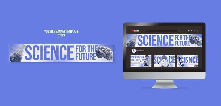 Kostenlose PSD vorlage für wissenschaftliches design