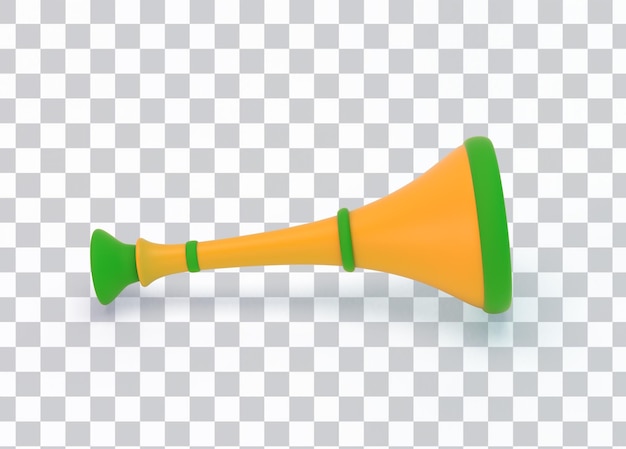Vuvuzela-Horn linke Seite