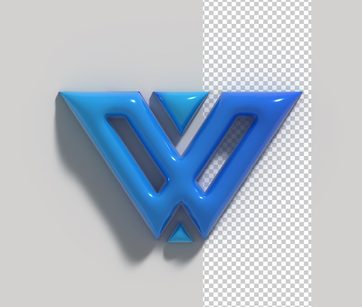 Kostenlose PSD w logo branding identity corporate logo design transparent psd