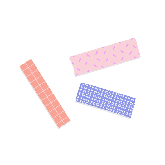 Kostenlose PSD washi tape sammlung