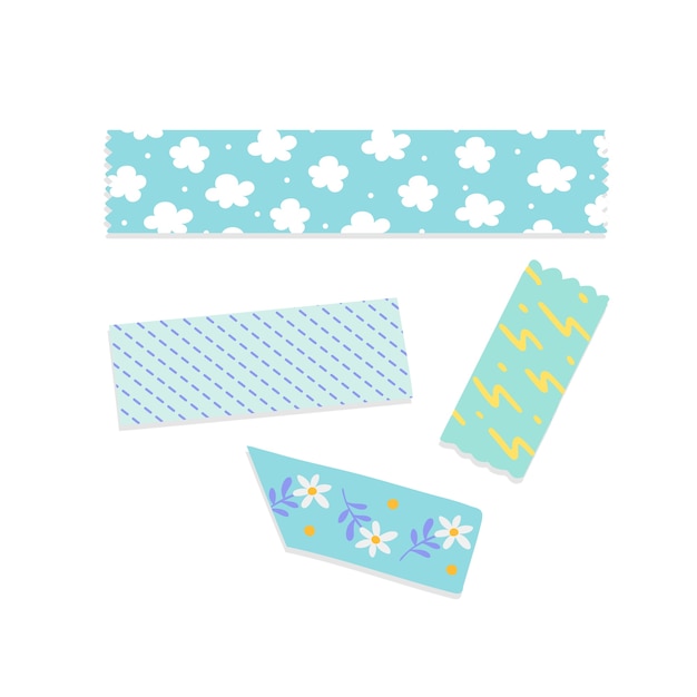 Kostenlose PSD washi tape sammlung