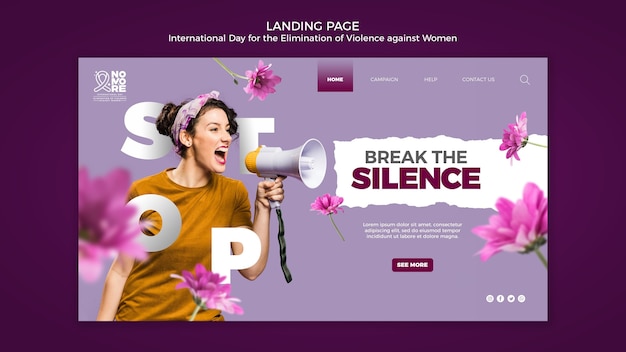 Kostenlose PSD webseite zur aufklärung über gewalt gegen frauen