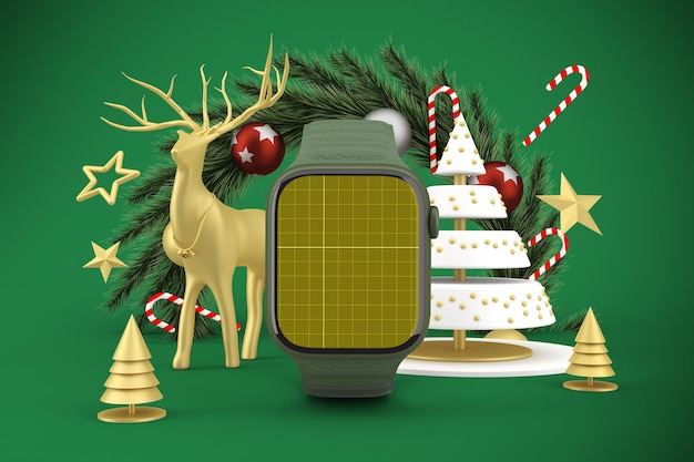 Weihnachts-smartwatch