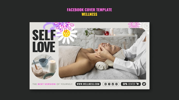 Kostenlose PSD wellness-vorlagendesign