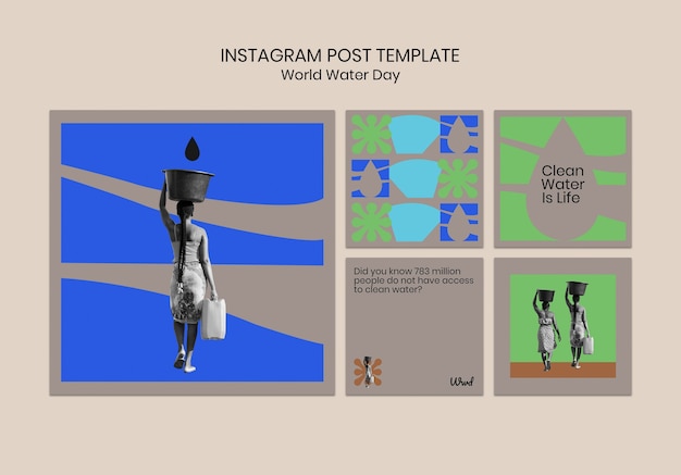 Weltwassertag instagram beiträge