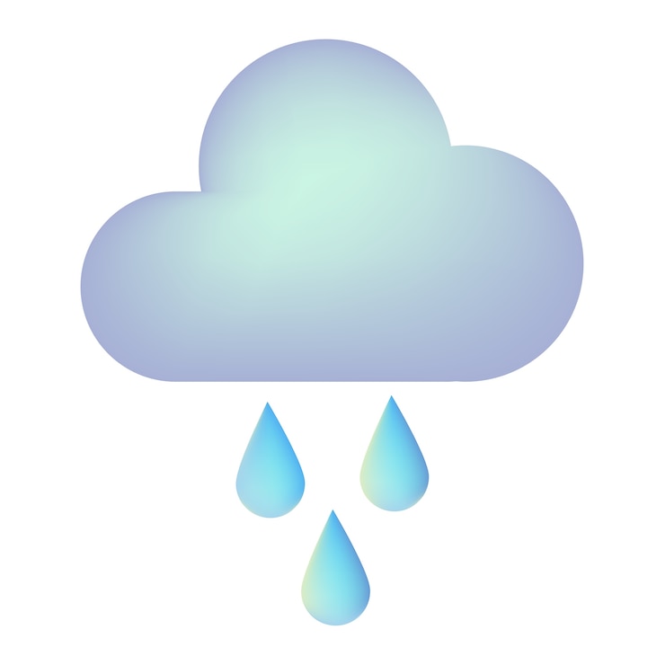 Kostenlose PSD wetter-symbol isoliert