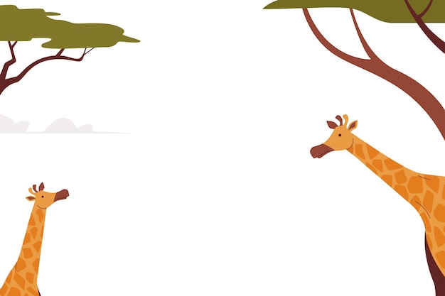 Wildtiere aus Zeichentrickfilmen