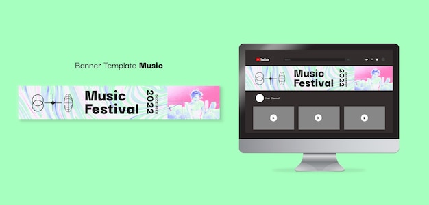 Youtube-Banner des Musikfestivals